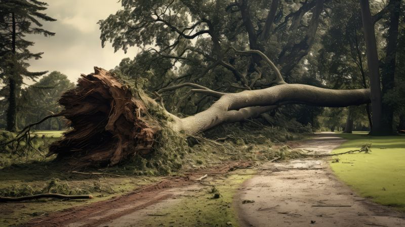 Fallen Branch Removal detail