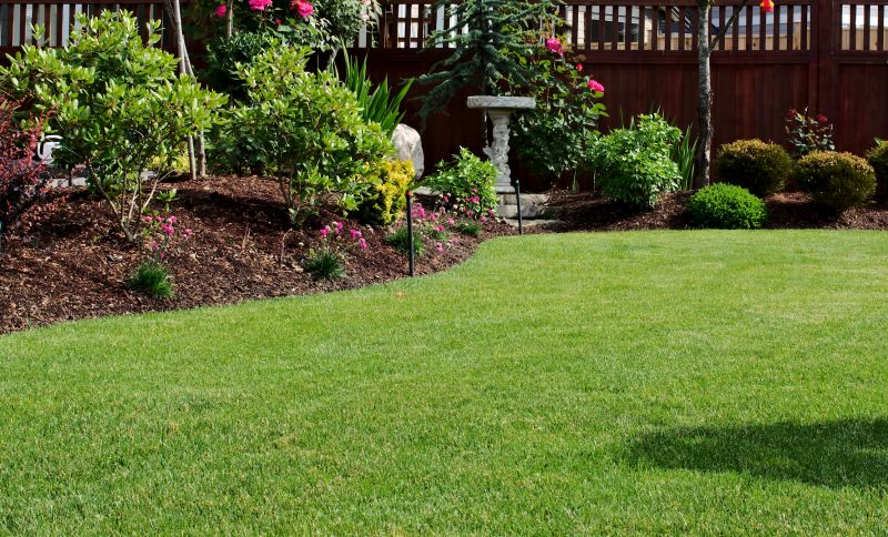 Mulched and Edged Lawns